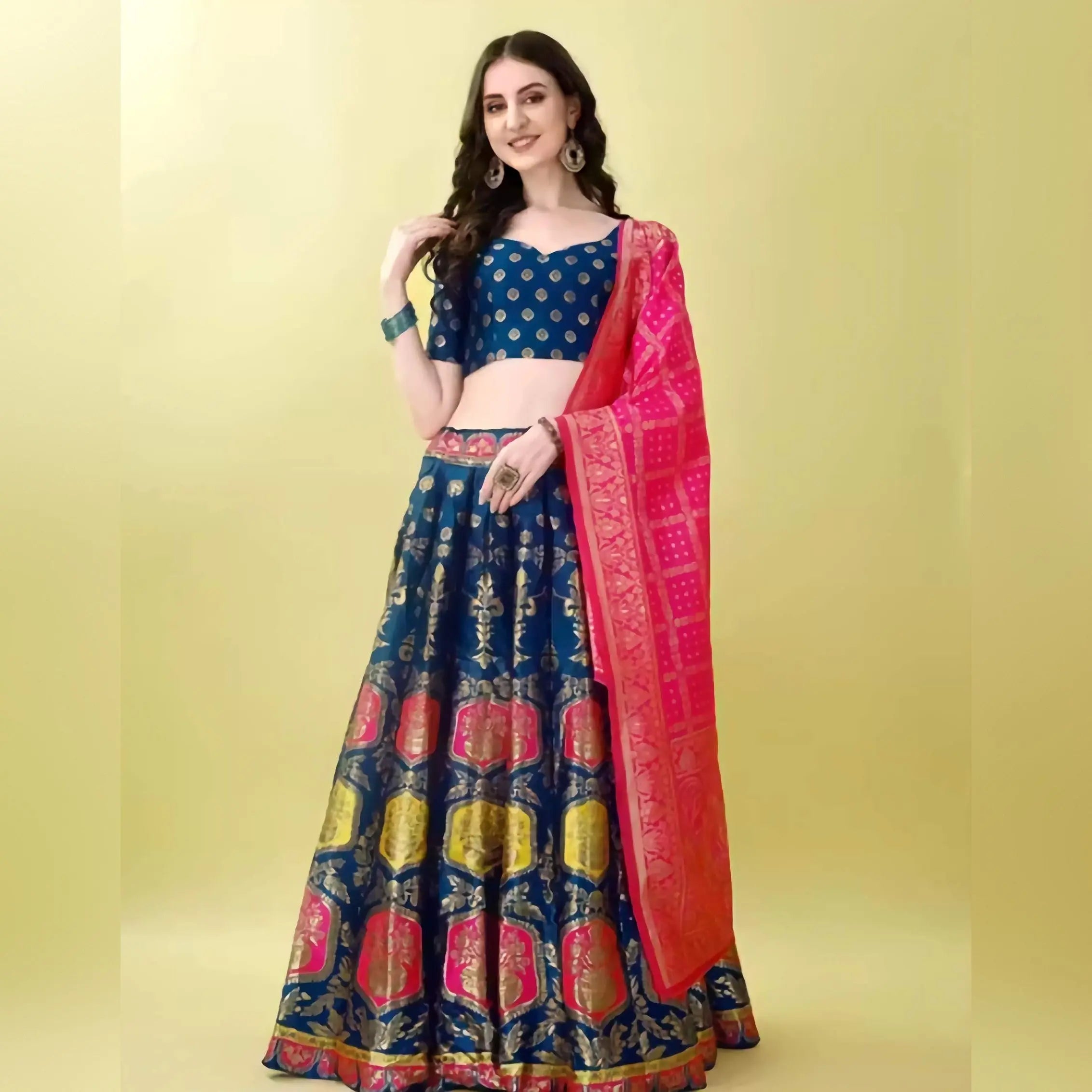 Women’s ethnic wear collection online with sarees, lehengas and kurtis