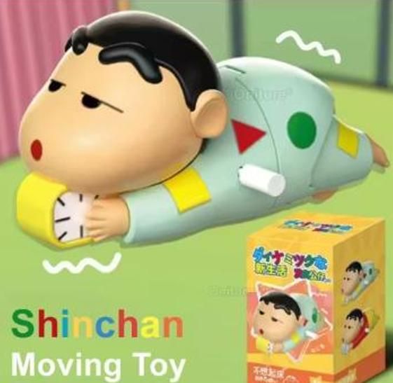 Shinchan Moving Toy – Wind-Up Crawling Action Figure