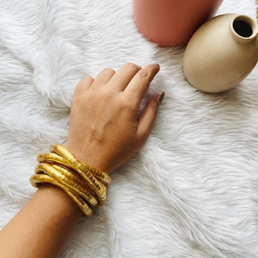 Multi Styling Bendable Necklace for Women – Flexible Gold Plated Statement Jewellery