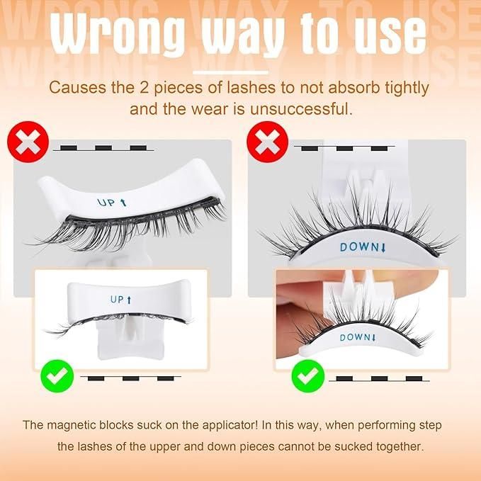 Magnetic Eyelashes Pair of 1 – Ideal Gift for Beauty and Makeup Lovers