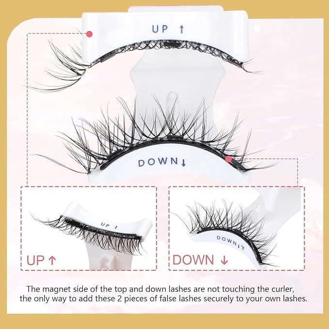 Elegant wedding eye look with Magnetic Eyelashes Pair of 1 – Comfortable and Durable