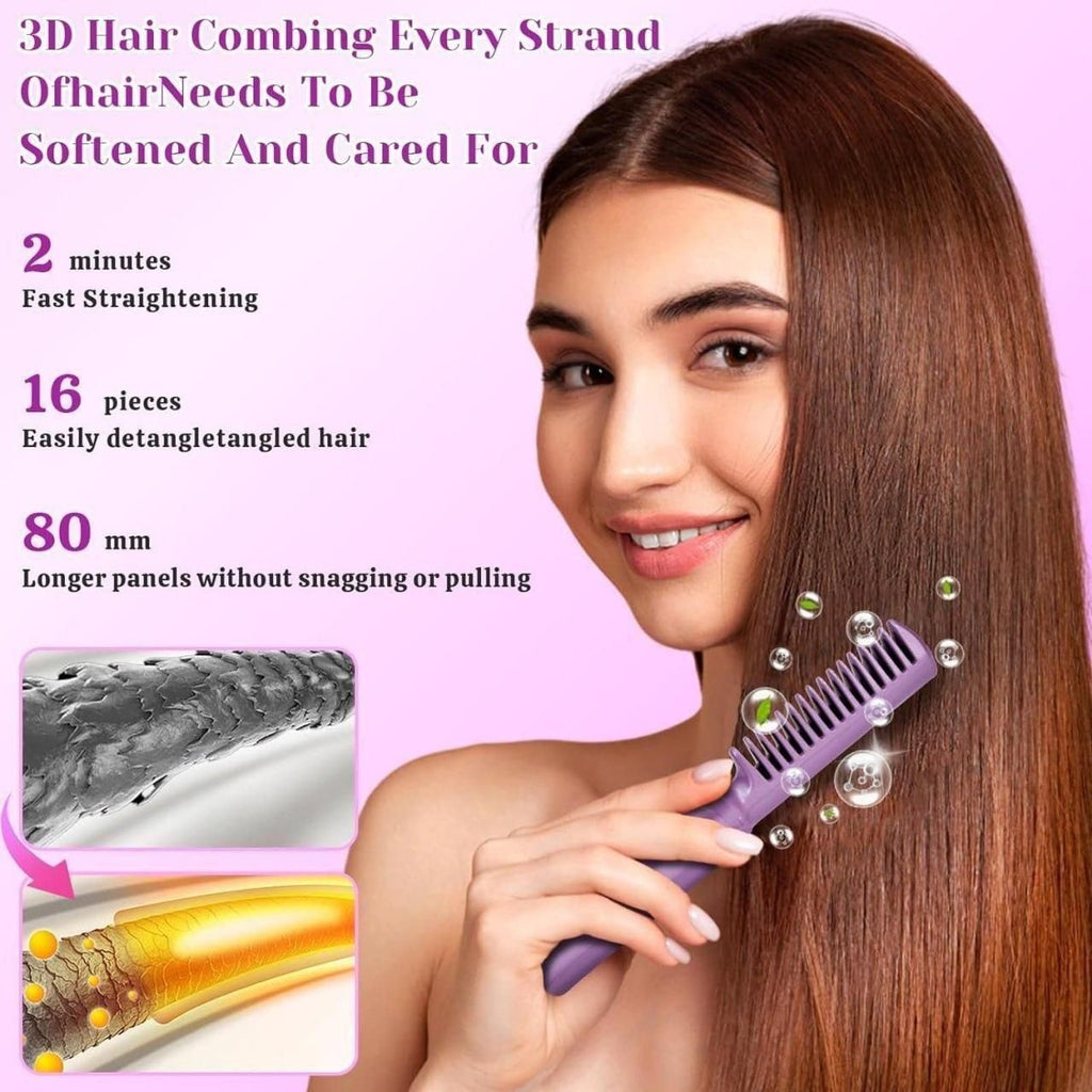 Compact design of Portable Mini Cordless Hair Straightener for travel and daily use